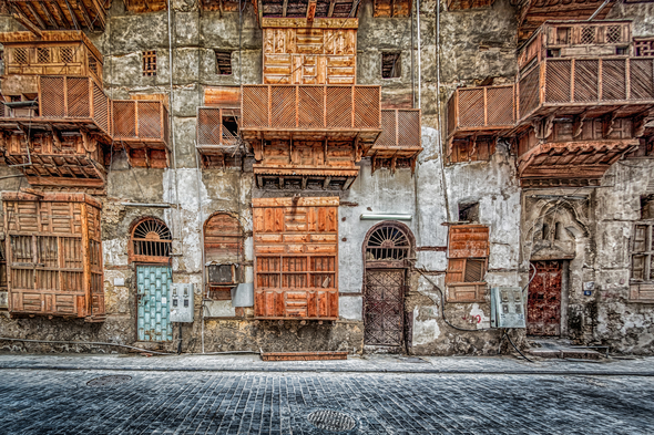 Jeddah old city, Saudi Arabia