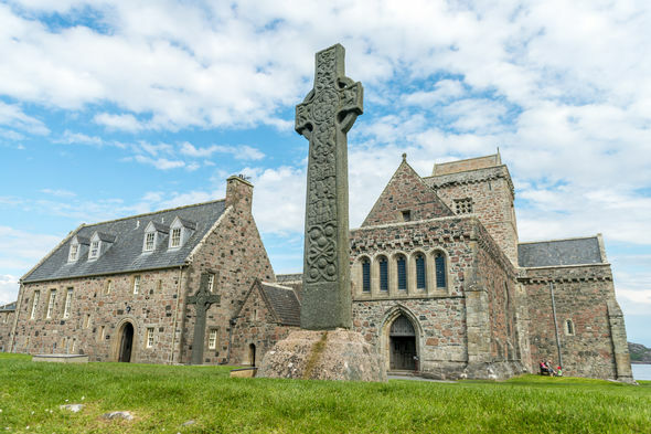 Saint Martin's Cross, Iona Abbey, Scotland