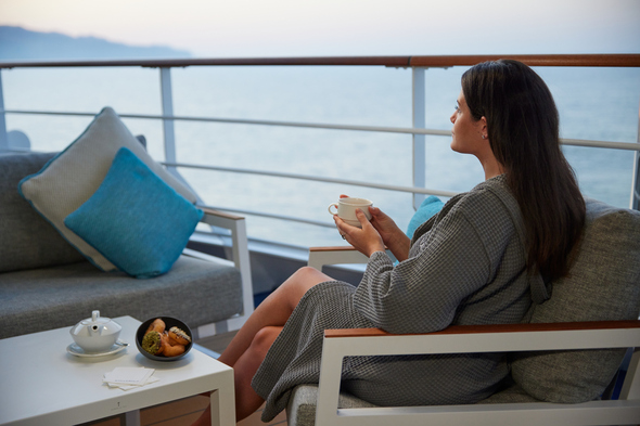 A luxury hotel experience on a Silversea cruise