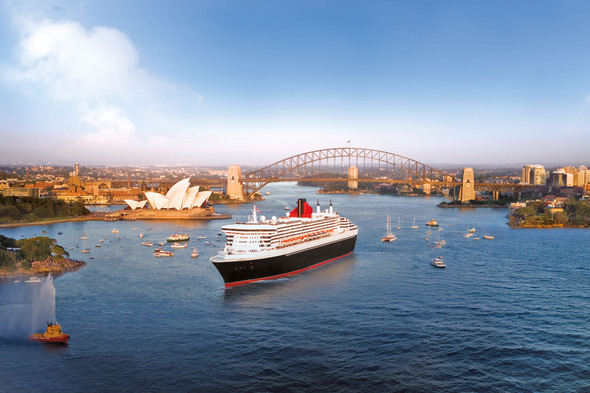 Cunard - Queen Mary 2 in Sydney