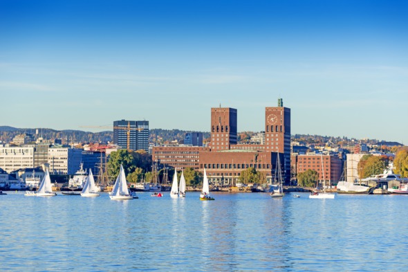 Oslo harbour, Norway