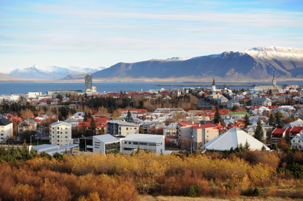 Reykjavik skyline, Iceland