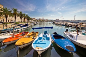 Split harbour, Croatia