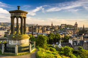 View over Edinburgh