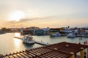Limassol marina, Cyprus