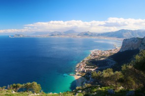 Aerial view of Palermo, Sicily