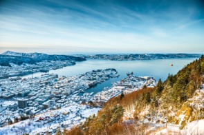 Bergen in winter