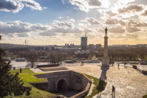 Statue of Vicory, Kalemegdan fortress, Belgrade