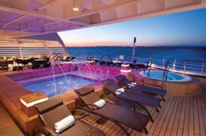 Seabourn Cruises - Odyssey, Quest and Sojourn - Aft pool
