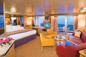 Holland America Line cruises - MS Noordam Neptune Suite