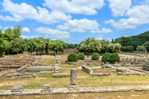 Ruins of Ancient Olympia, near Katakolon, Greece
