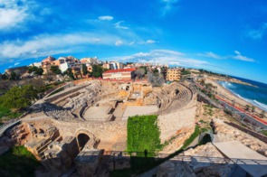 Roman ruins at Tarragona, Spain