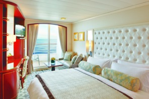 Crystal Serenity Deluxe Stateroom with Veranda