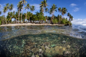 Bonegi Beach on Guadalcanal, Solomon Islands