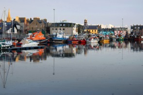 Stornoway harbour, Scotland