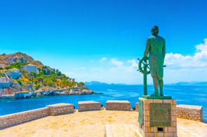 Statue in Hydra, Greece