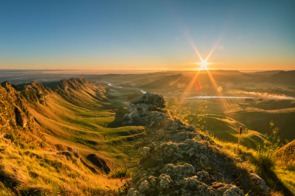 View from Te Mata Peak near Napier, New Zealand
