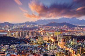 Downtown Seoul, South Korea