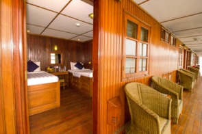 Pandaw II room and deck