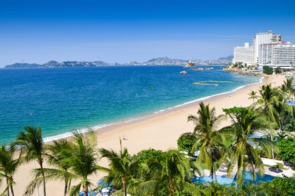 Acapulco beach, Mexico