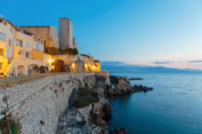 Medieval fortification in Antibes, France