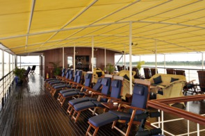 Pandaw Expeditions RV Orient Pandaw deck