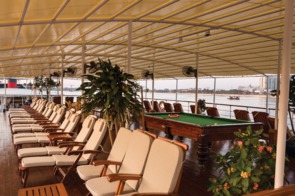 Pandaw Expeditions RV Mekong Pandaw deck