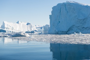 Icebergs in Disko Bay, Greenland