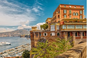 Sorrento harbour, Italy