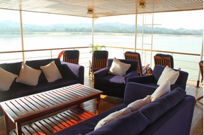 Pandaw Expeditions RV Kalay Pandaw deck