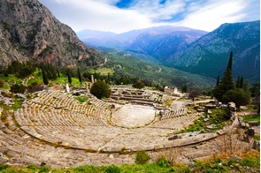 Amphitheatre at Delphi, Greece
