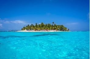 Johnny Cay island near San Andrés, Colombia