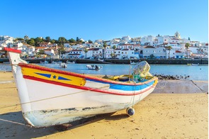 Boat in Portimao, Portugal