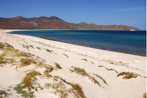 Beach on Isla Espiritu Santo, Mexico