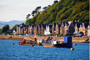 Oban bay, Scotland