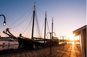 Sunrise over Halifax, Canada