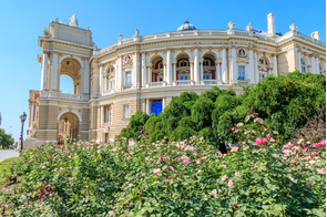 Opera house in Odessa, Ukraine