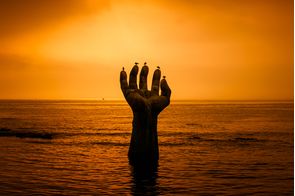 Hands of Harmony on Homigot Beach, Pohang, South Korea