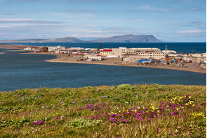 Uelen village in Chukotka, Russia