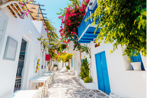 Streets of Paros, Greece