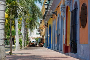 Buildings in Mazatlán, Mexico