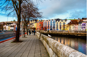 River Lee in Cork, Ireland