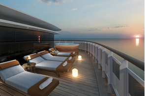 Regent Seven Seas Splendor - Regent Suite balcony