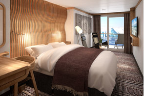Hurtigruten - MS Roald Amundsen stateroom