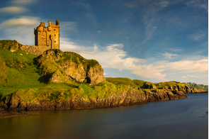 Gylen Castle on the Isle of Kerrera, Scotland