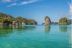 Triton Bay in West Papua, Indonesia