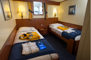 Quark Expeditions Ocean Adventurer Lower Deck Twin Cabin