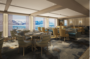 Quark Expeditions World Explorer Renderings Restaurant
