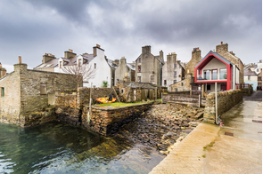 Stromness harbour in the Orkney Islands, Scotland