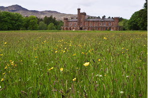 Kinloch Castle in Rum, Scotland